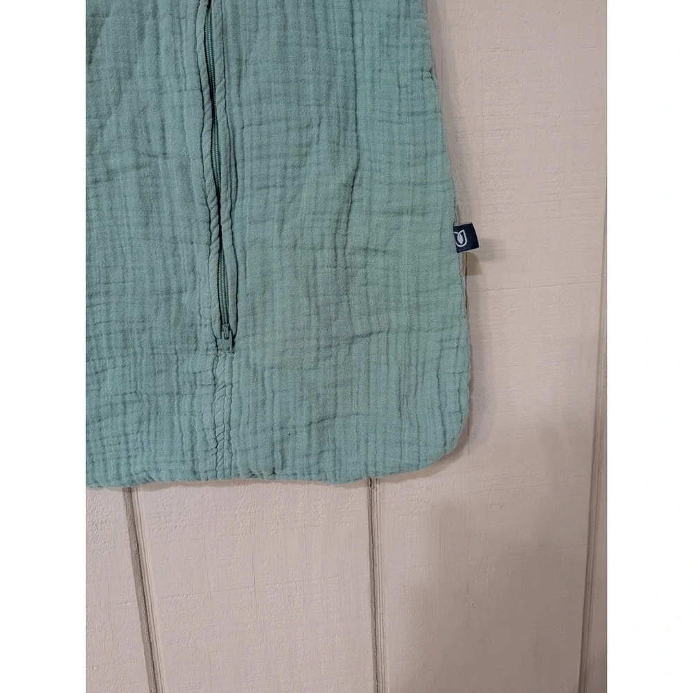 Kyte Baby Uni Organics Sleep Sack Bundle‎ Pink 1.0 TOG Green Muslin 6-12 M Small